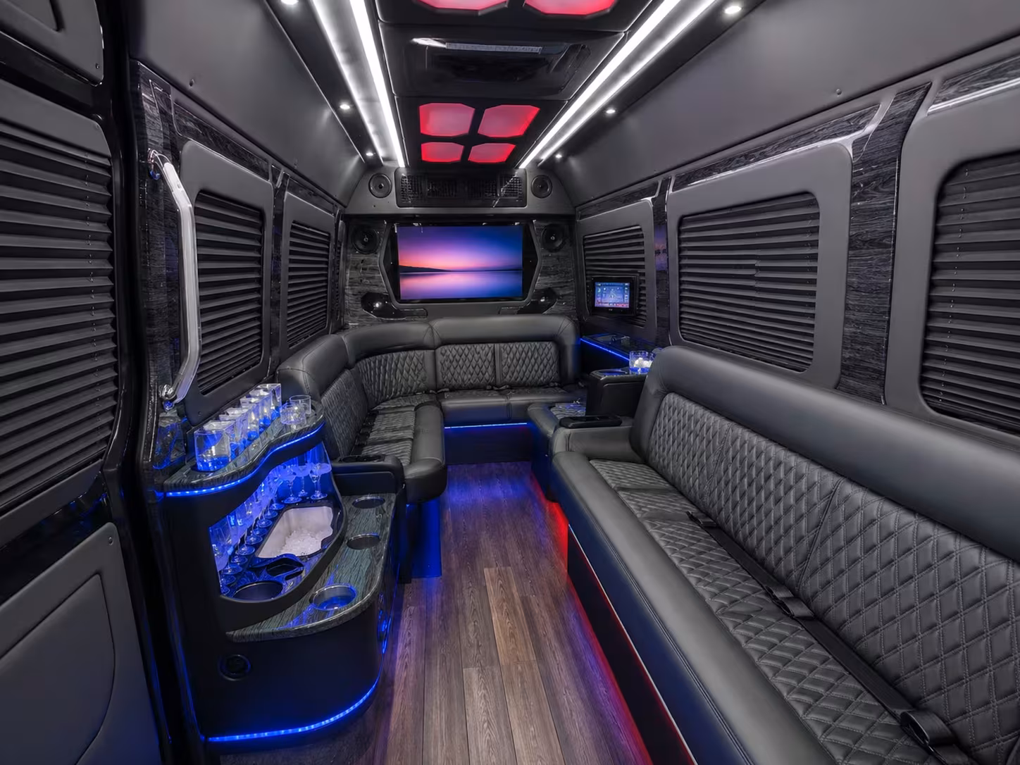 multi stop perris concert transportation with hotel pickups