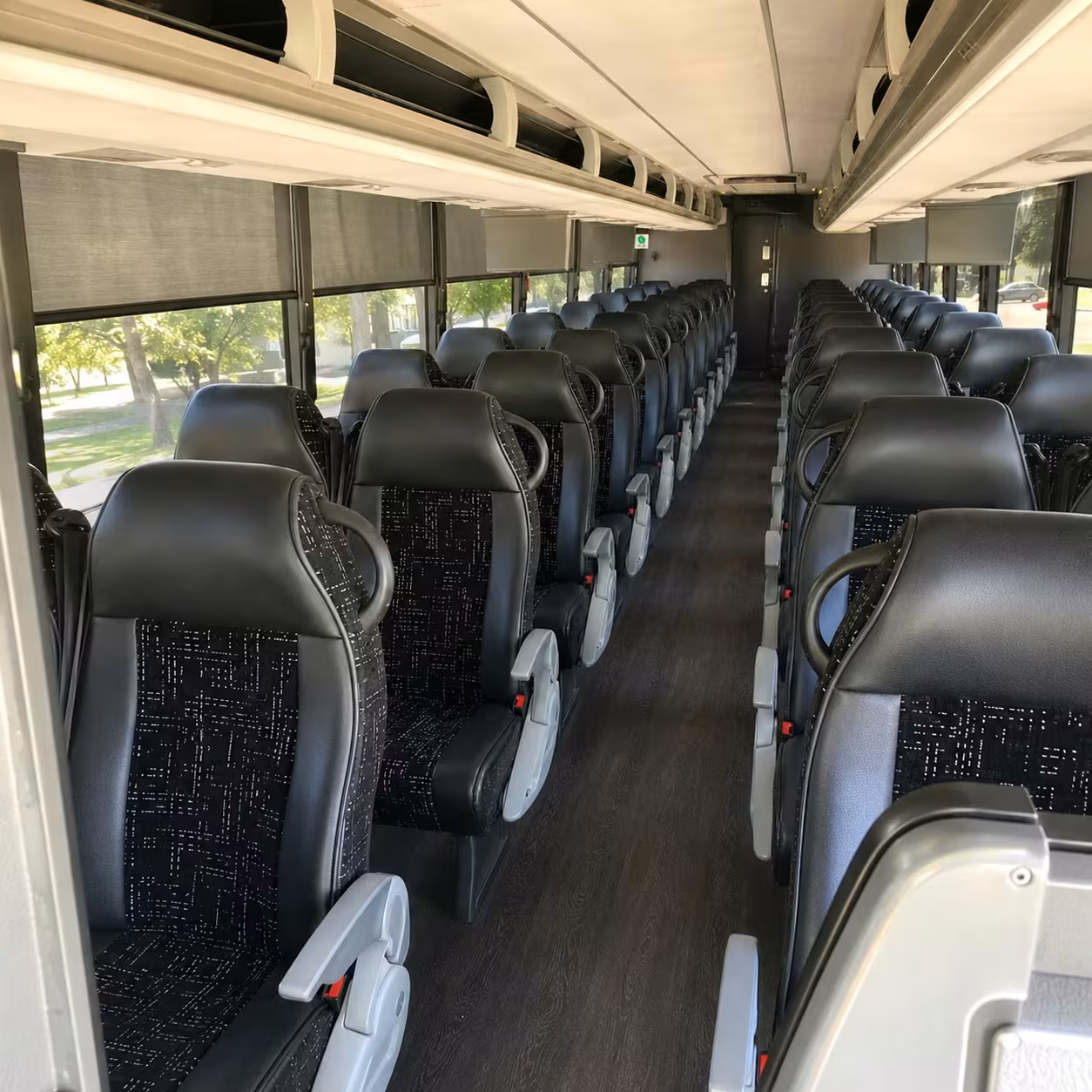 perris charter bus rental inside