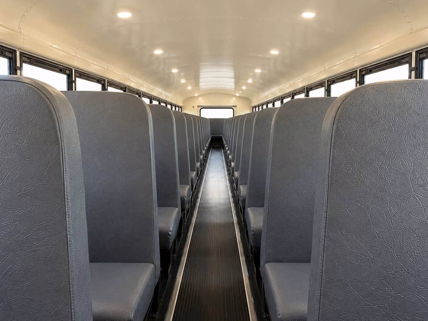 school bus interior